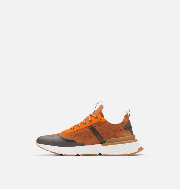 Men's Kinetic Rush Sneaker, Color: Dark Amber, Spark Orange, image 4