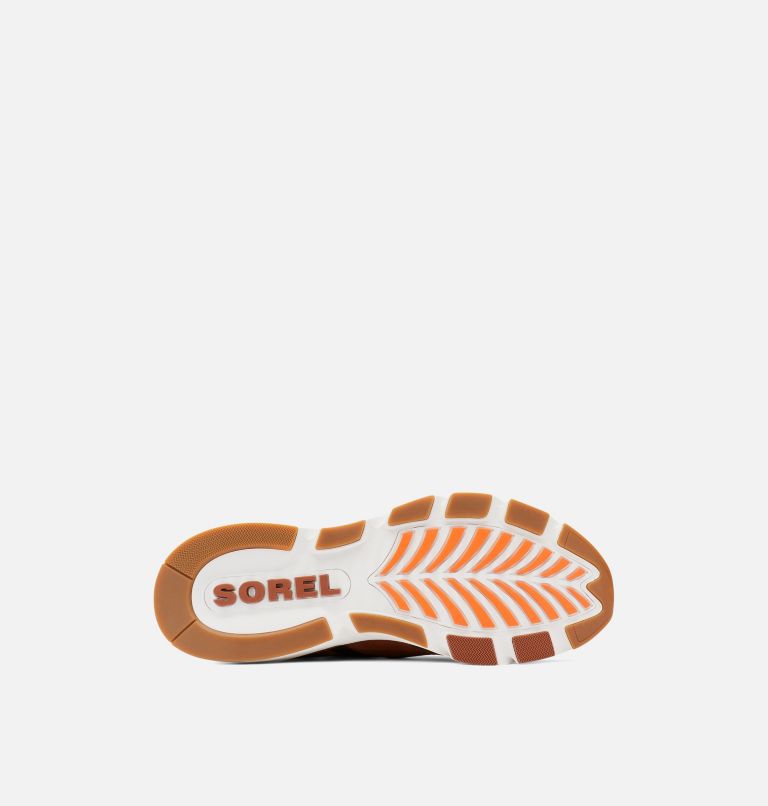 Men's Kinetic Rush Sneaker, Color: Dark Amber, Spark Orange, image 6
