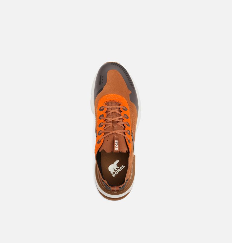 Men's Kinetic Rush Sneaker, Color: Dark Amber, Spark Orange, image 5