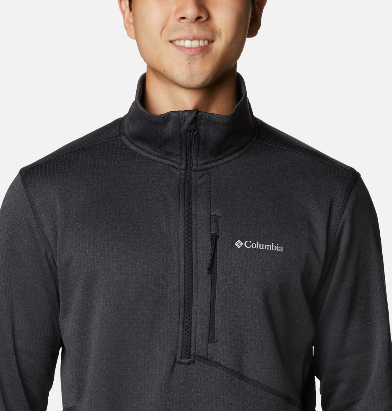 Chandail à demi-fermeture éclair en laine polaire Park View™ Homme 4