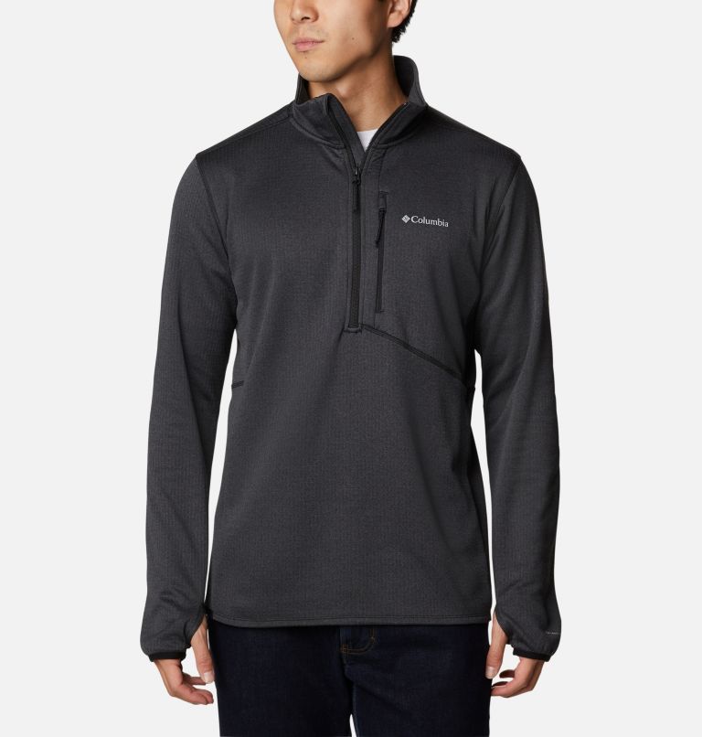 Black fleece 2024 half zip