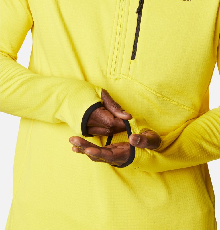 Park View Fleece Half Zip | 716 | XXL, Color: Laser Lemon Heather, image 5