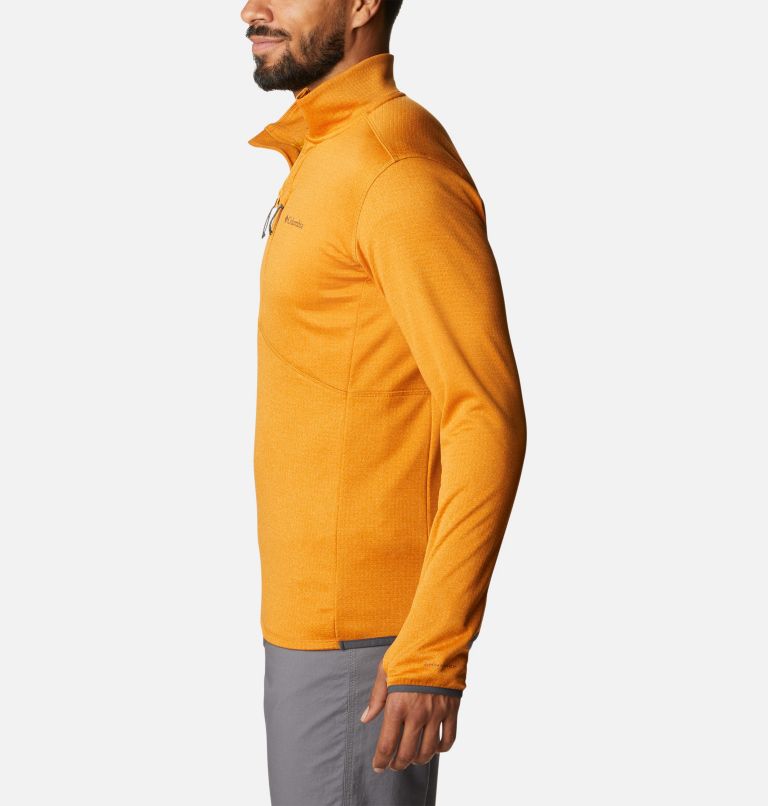 Park View Fleece Half Zip | 880 | S, Color: Mango Heather, image 3