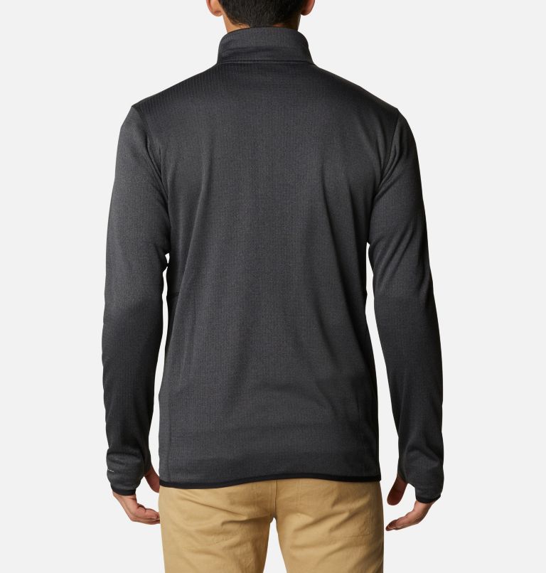 Men's Park View Full Zip Fleece Jacket, Color: Black Heather, image 2