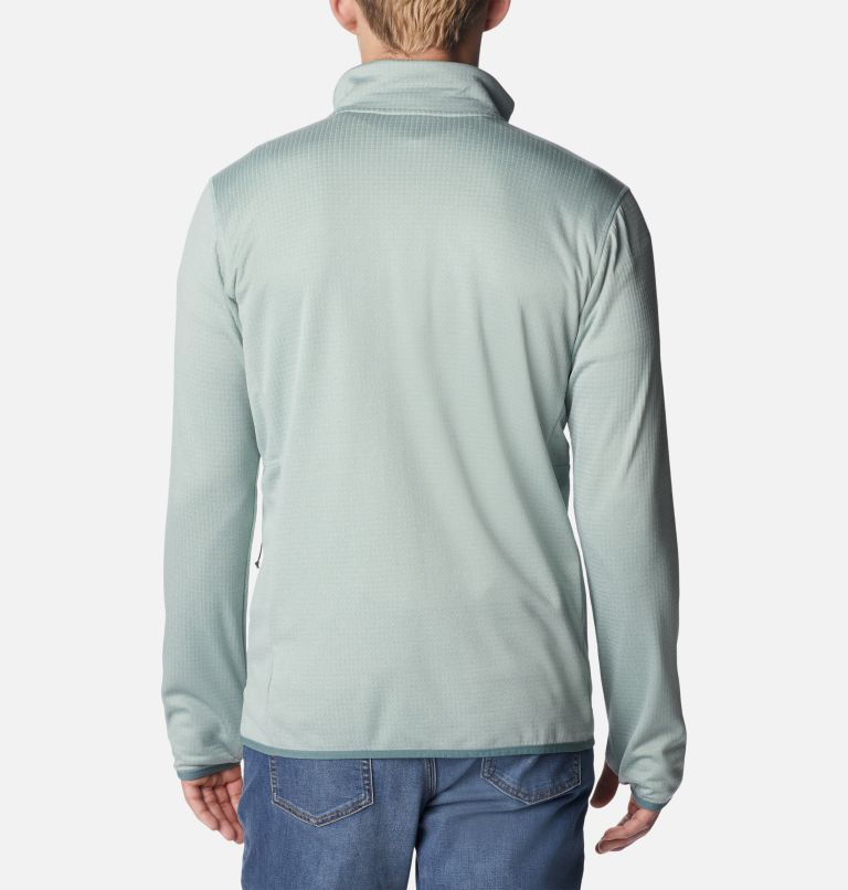 Thumbnail: Men's Park View Full Zip Fleece Jacket, Color: Niagara Heather, image 2