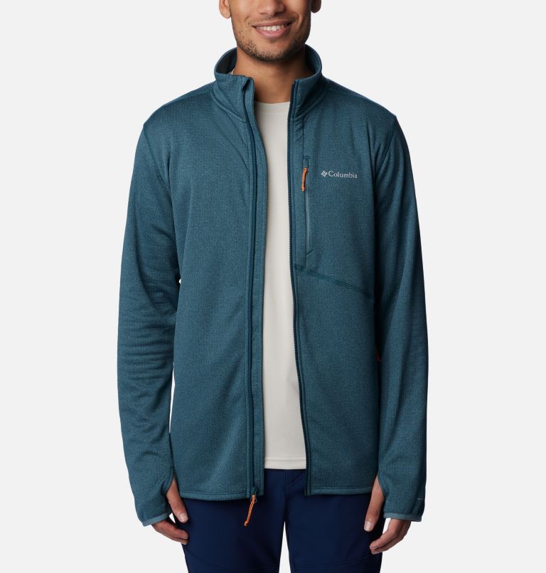 Mens columbia fleece zip up jacket hot sale