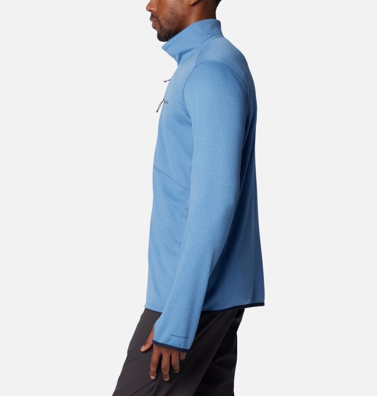Men's Park View Full Zip Fleece Jacket, Color: Skyler Heather, image 3