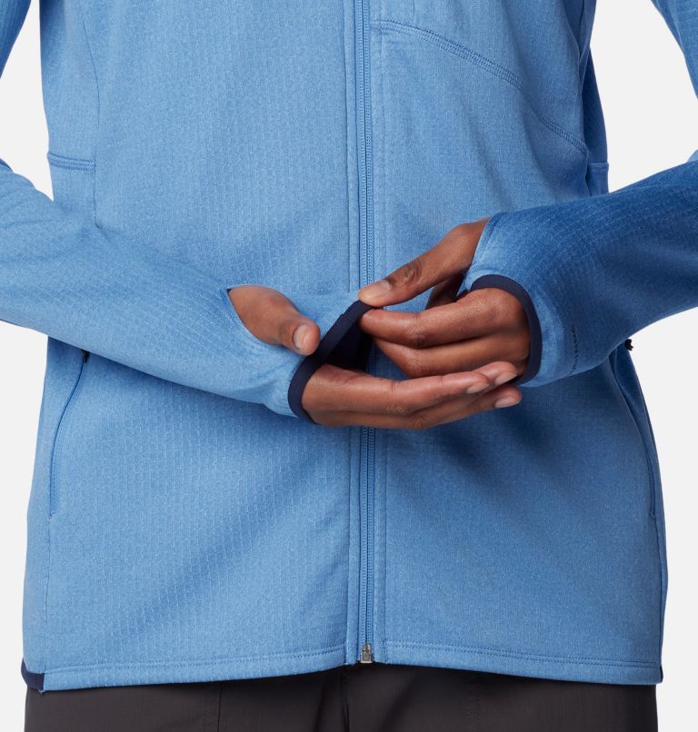 Men's Park View Full Zip Fleece Jacket, Color: Skyler Heather, image 7