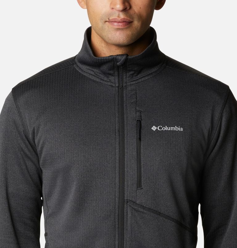 Men's Park View Fleece Jacket, Color: Black Heather, image 4