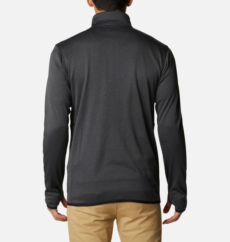 Men's Park View Fleece Jacket, Color: Black Heather, image 2