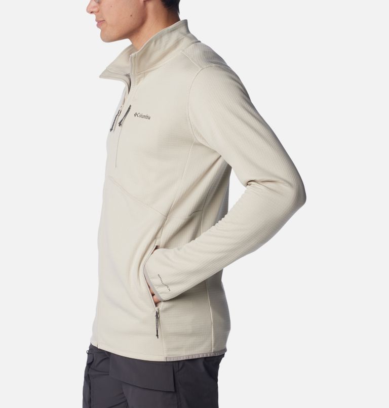 Men's Park View Fleece Jacket, Color: Dark Stone Heather, image 3