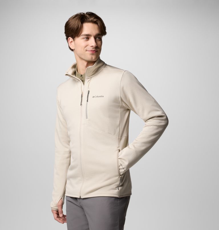 Men's Park View Fleece Jacket, Color: Dark Stone Heather, image 4