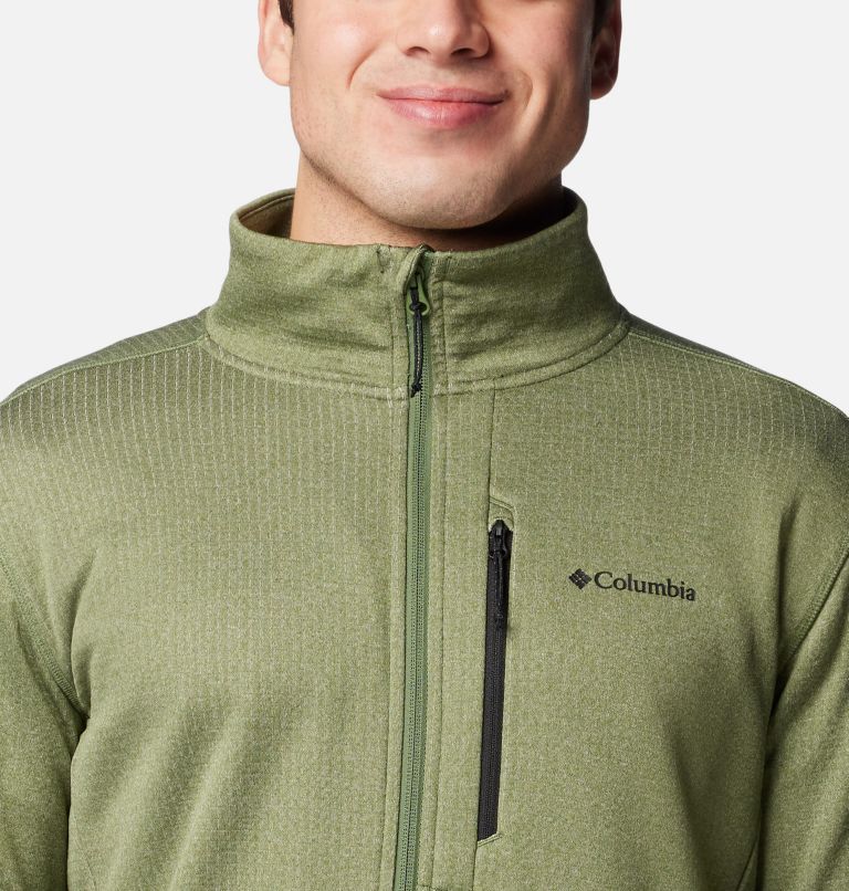 Men's Park View Fleece Jacket, Color: Canteen Heather, image 4