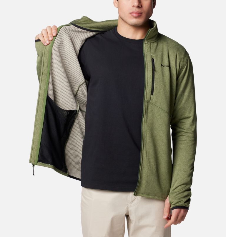 Men's Park View Fleece Jacket, Color: Canteen Heather, image 5