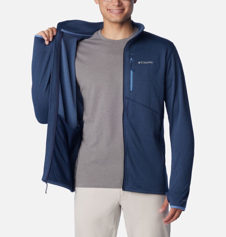 Forro polar Park View para hombre, Color: Collegiate Navy Heather, image 5