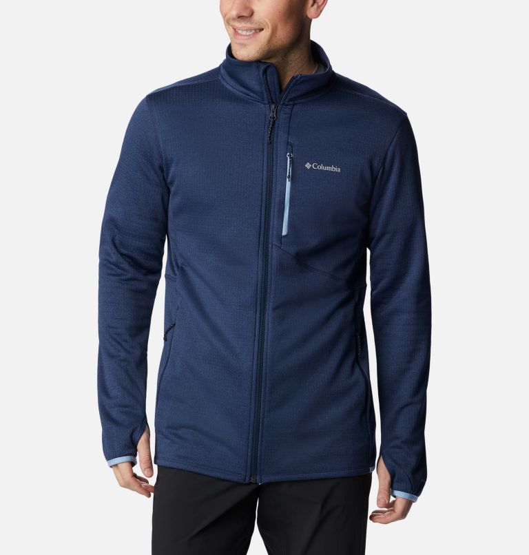 Columbia navy 2024 fleece jacket