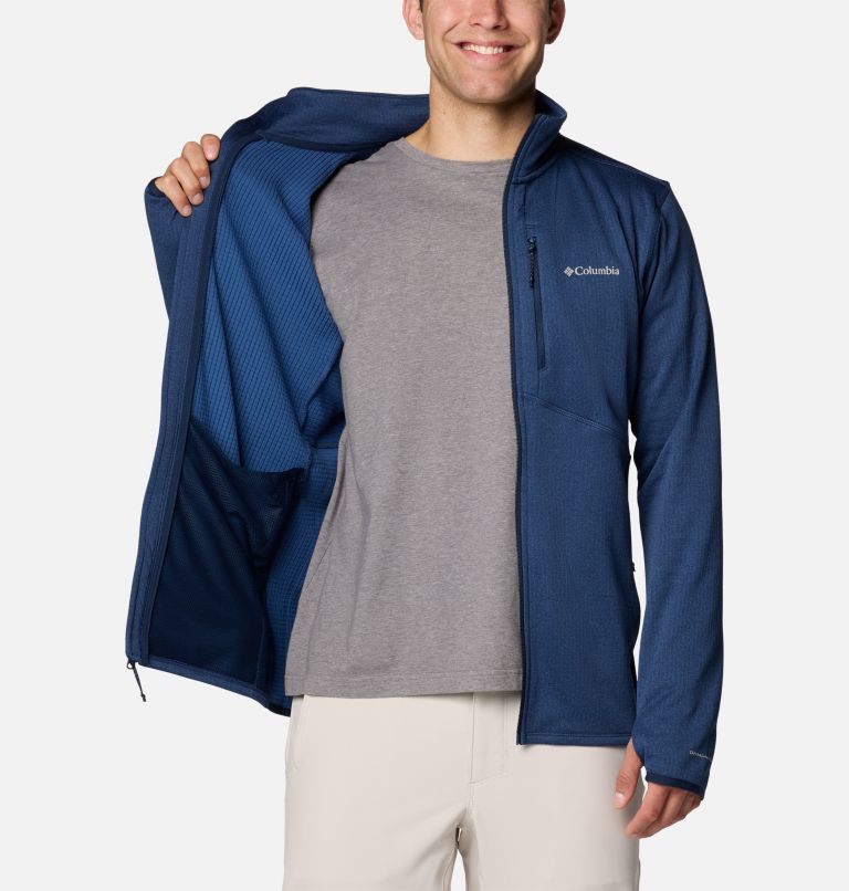 Forro polar Park View para hombre, Color: Collegiate Navy Heather, image 5