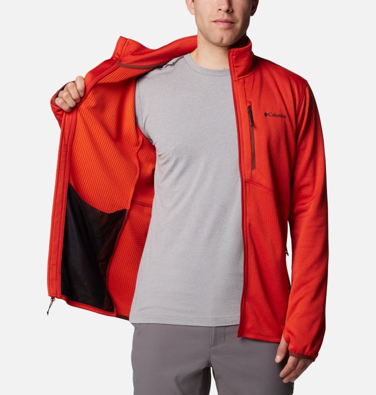 Forro polar Park View para hombre, Color: Sail Red Heather, image 5
