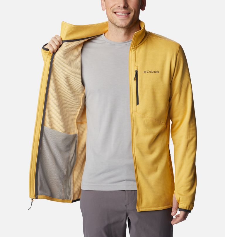 Men's Park View Fleece Jacket, Color: Golden Nugget Heather, image 5
