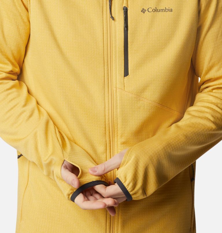 Men's Park View Fleece Jacket, Color: Golden Nugget Heather, image 7