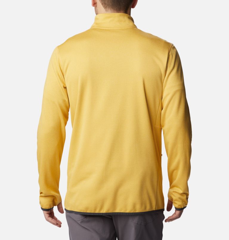Men's Park View Fleece Jacket, Color: Golden Nugget Heather, image 2