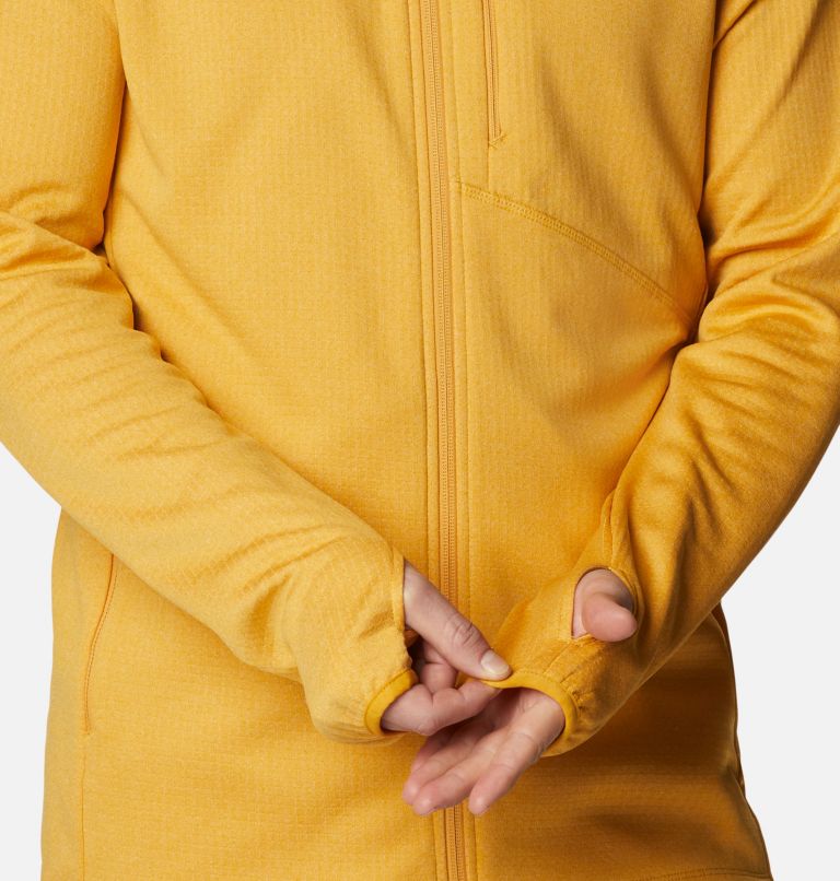 Men's Park View Fleece Jacket, Color: Raw Honey Heather, image 7