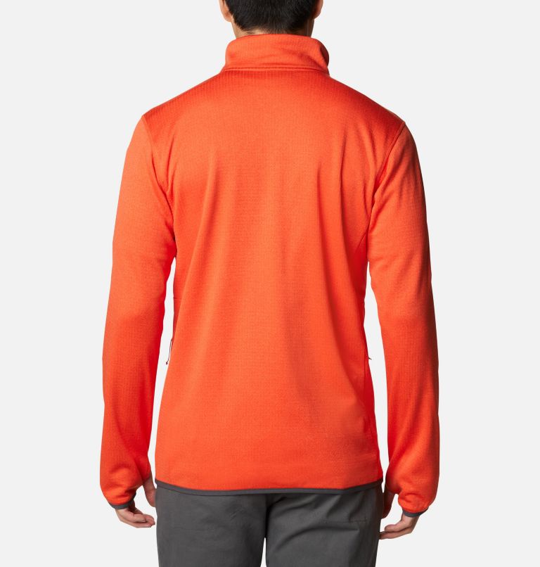 Park View Fleece Full Zip, Color: Red Quartz Heather, image 2