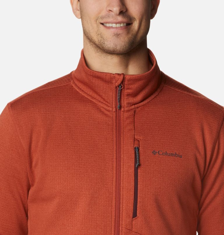 Chaqueta polar Columbia Park View™ Fleece Full Zip Hombre Orange