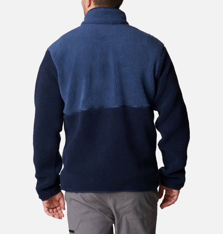 Rugged Ridge Sherpa Half Snap | 478 | S, Color: Dark Mountain, Collegiate Navy, image 2