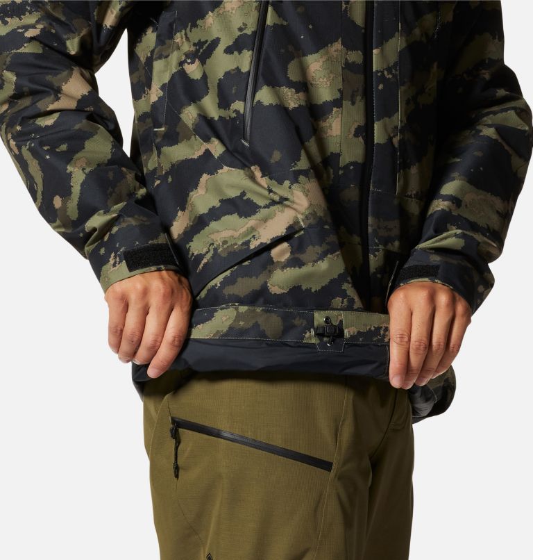 Men's Sky Ridge GORE-TEX Jacket, Color: Light Army Brushstrokes Print, image 9
