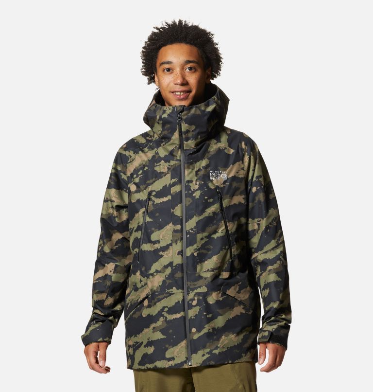 Gore tex outlet camo parka