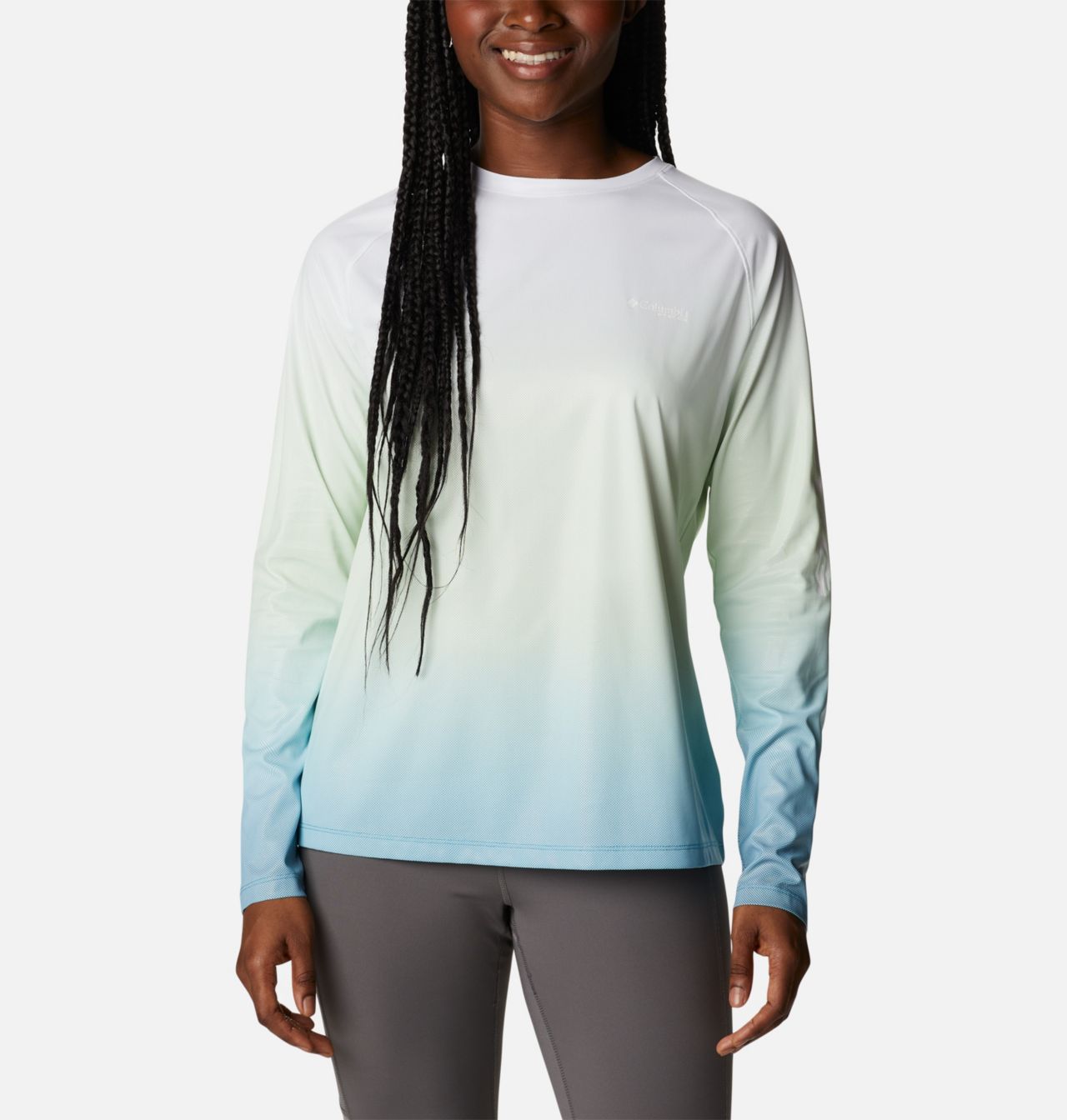 Women's PFG Tidal Deflector™ Printed Long Sleeve Shirt 1