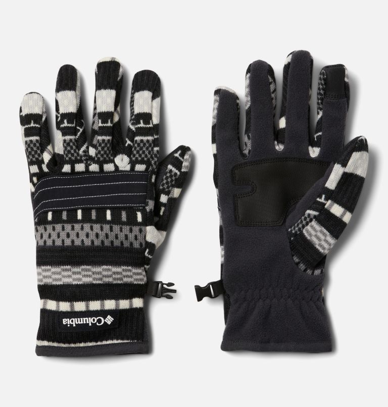 Columbia Men's SUMMIT GURU Outdry Waterproof Black & Grey Winter Gloves  NWT 