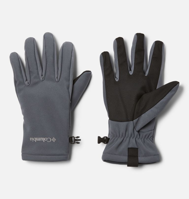 Men's Ascender Softshell Gloves, Color: Graphite, image 1