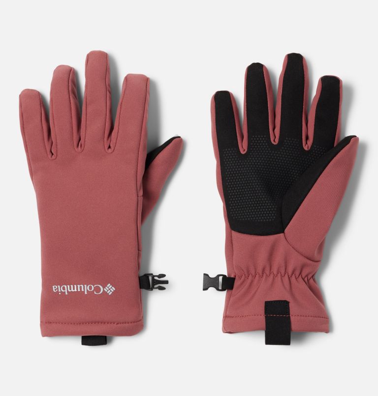 Women's Kruser Ridge II Softshell Gloves, Color: Beetroot, image 1