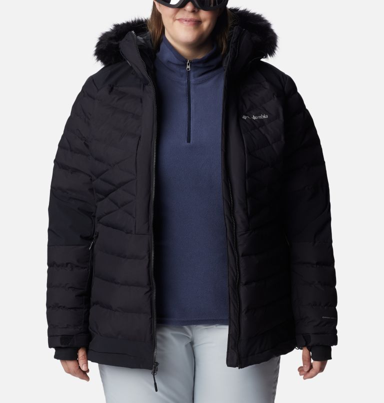 Thumbnail: Women's Bird Mountain Omni-Heat Infinity Insulated Jacket - Plus Size, Color: Black, image 9