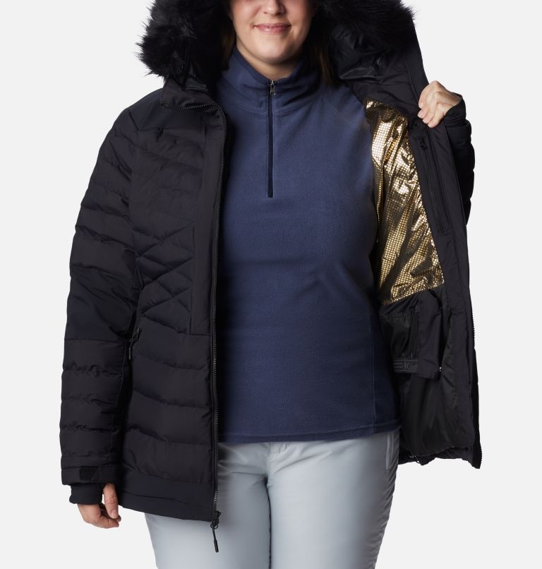Women's Bird Mountain Omni-Heat Infinity Insulated Jacket - Plus Size, Color: Black, image 10