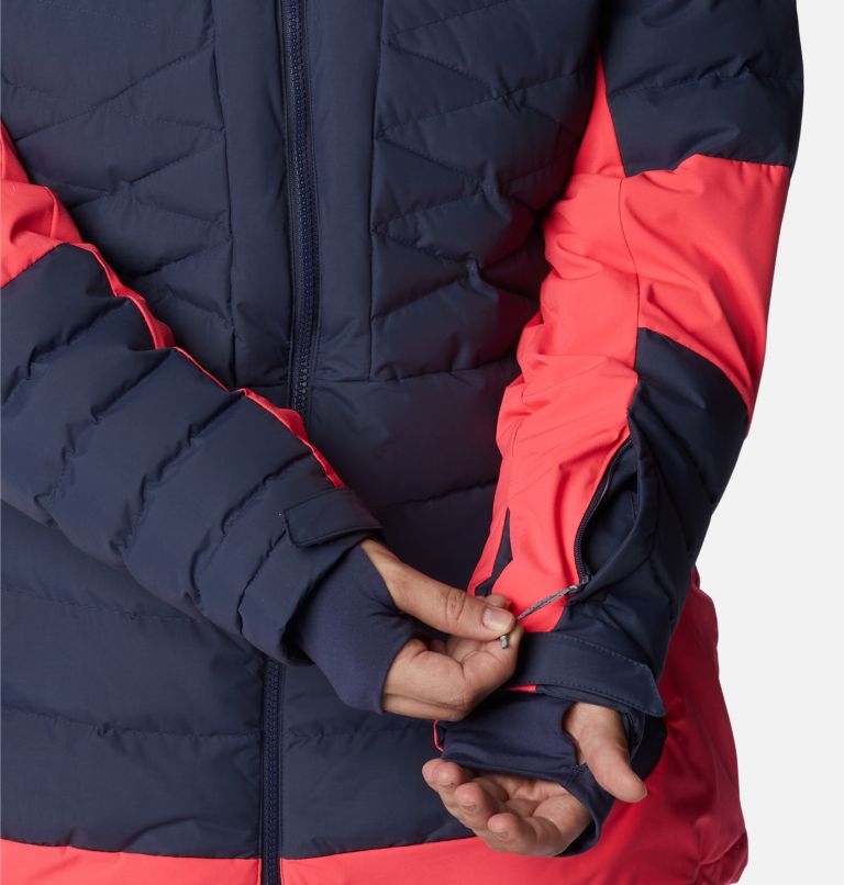 Thumbnail: Women's Bird Mountain Omni-Heat Infinity Insulated Jacket - Plus Size, Color: Nocturnal, Neon Sunrise, image 9