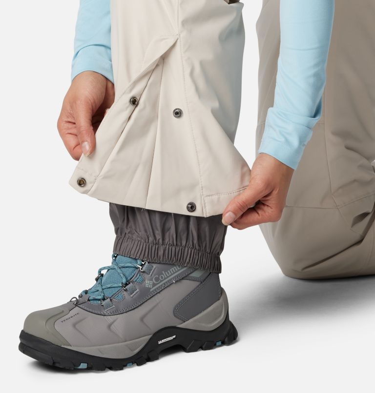 Columbia Titanium Omni-Tech Ski Snow Pants Womens Size L Mesh Lined Side  Zip :C
