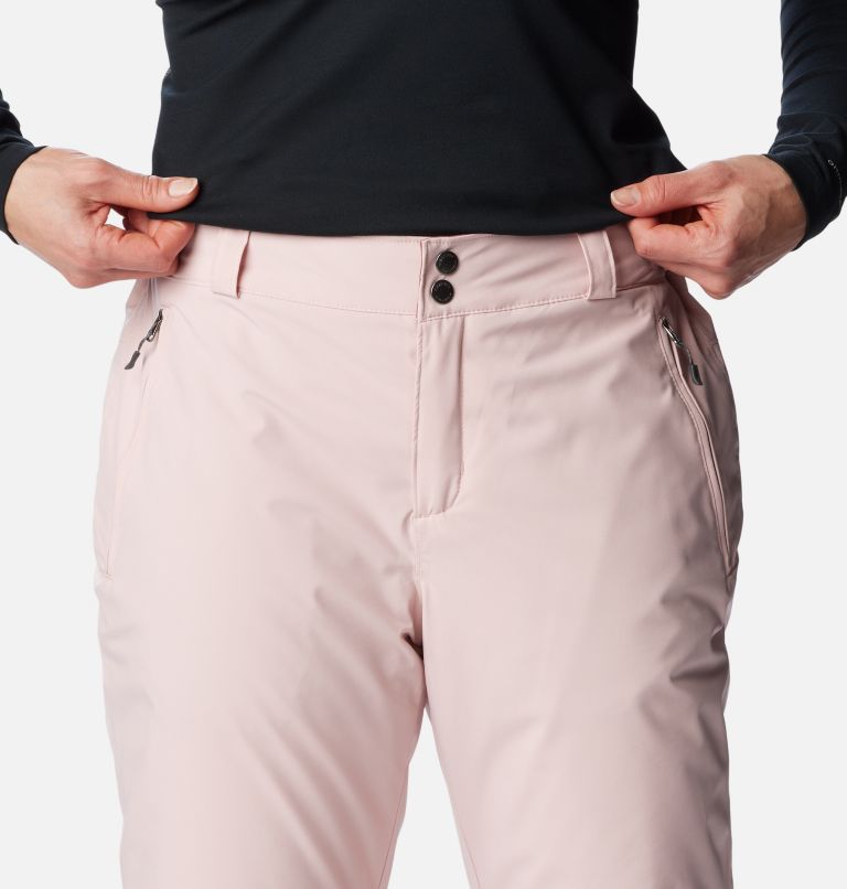 Thumbnail: Women's Shafer Canyon Insulated Ski Pants, Color: Dusty Pink, image 4