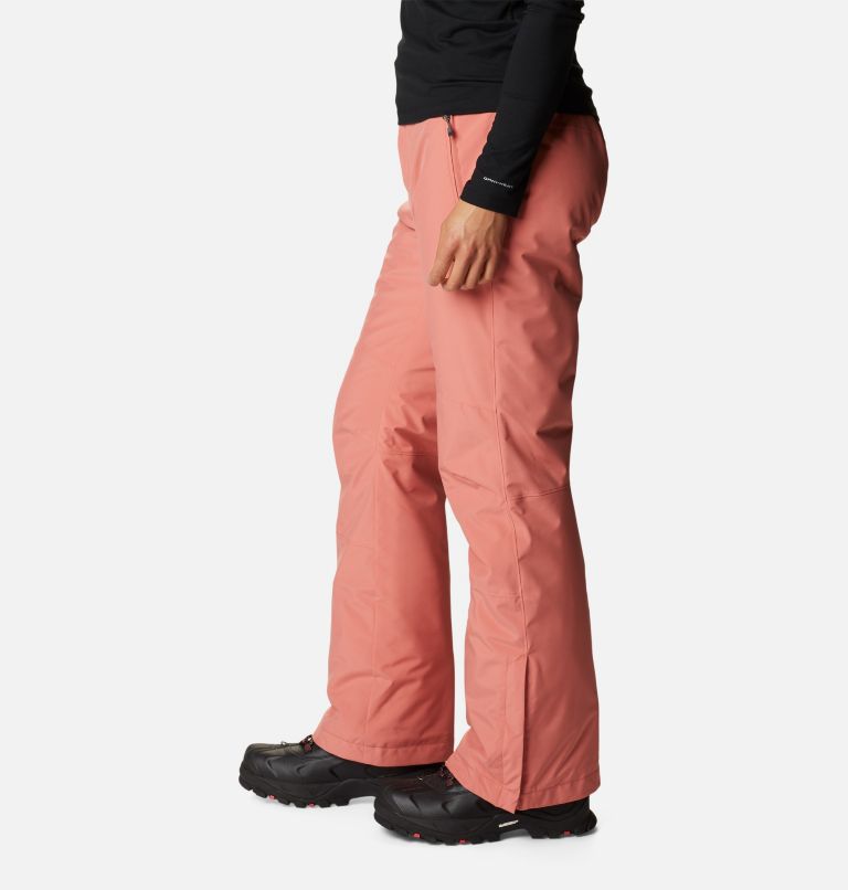 Women's Shafer Canyon Insulated Ski Pants, Color: Dark Coral, image 3