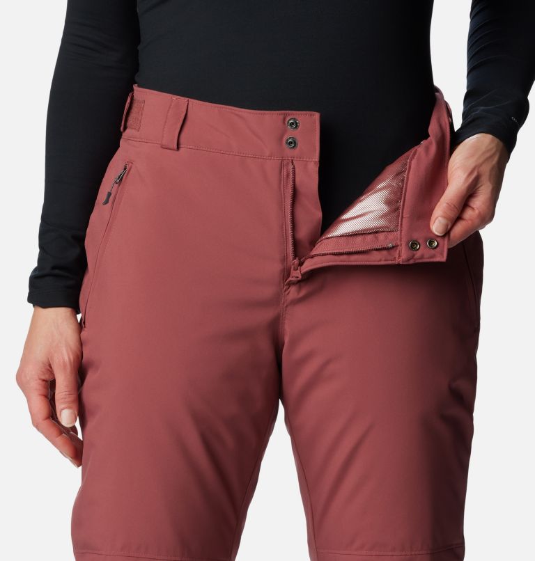 Women's Shafer Canyon Insulated Ski Pants, Color: Beetroot, image 7