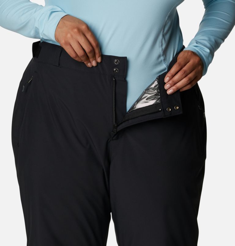 Thumbnail: Women's Shafer Canyon Insulated Ski Pants - Plus Size, Color: Black, image 7