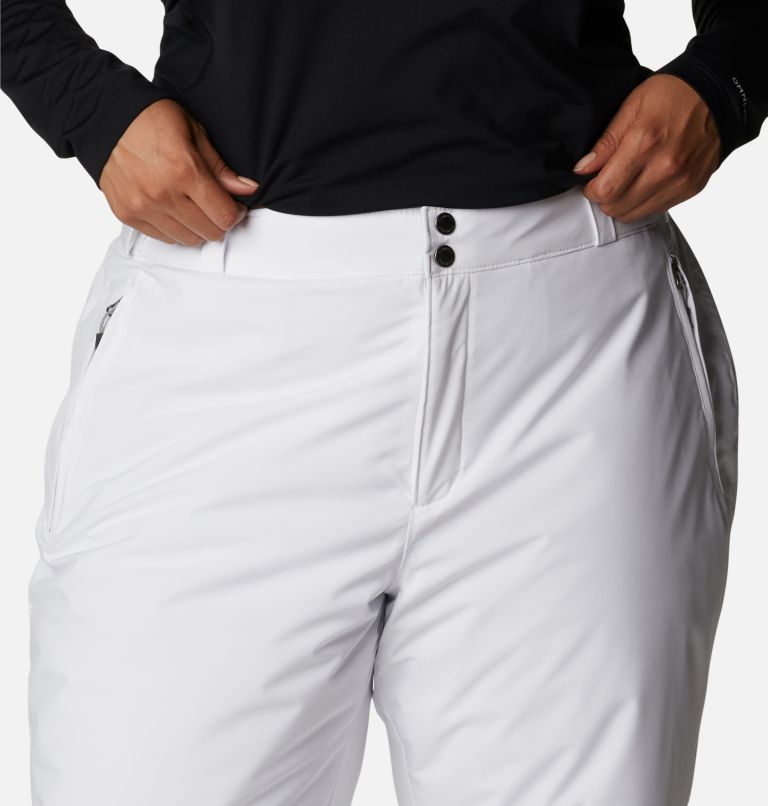Women's Shafer Canyon Insulated Ski Pants - Plus Size, Color: White, image 4