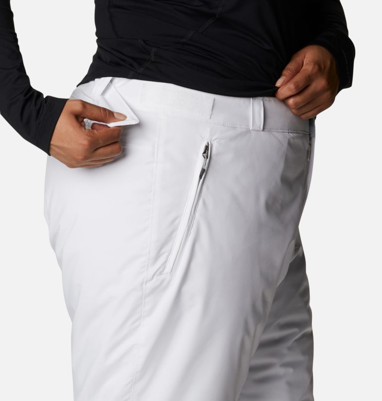 Women's Shafer Canyon Insulated Ski Pants - Plus Size, Color: White, image 6