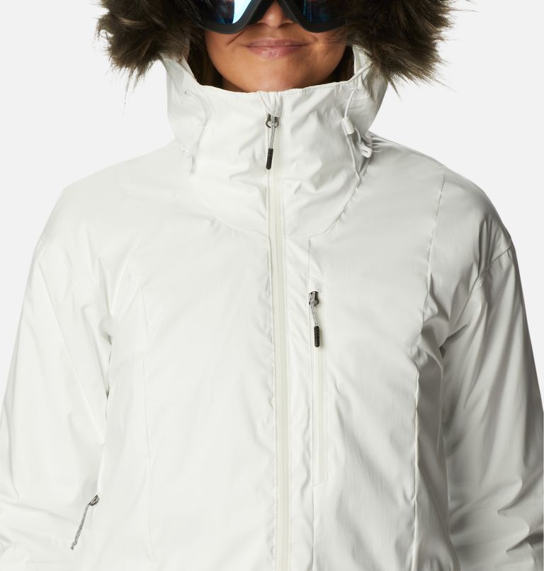 Thumbnail: Women's Mount Bindo II Omni-Heat Infinity Insulated Jacket, Color: White Sheen, image 4