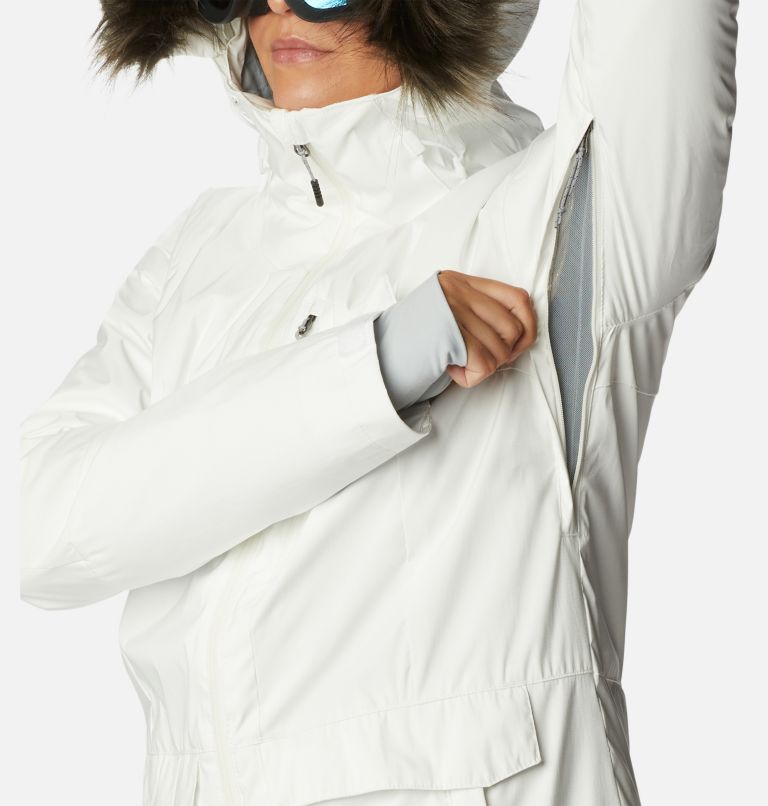 Women's Mount Bindo II Insulated Jacket, Color: White Sheen, image 8