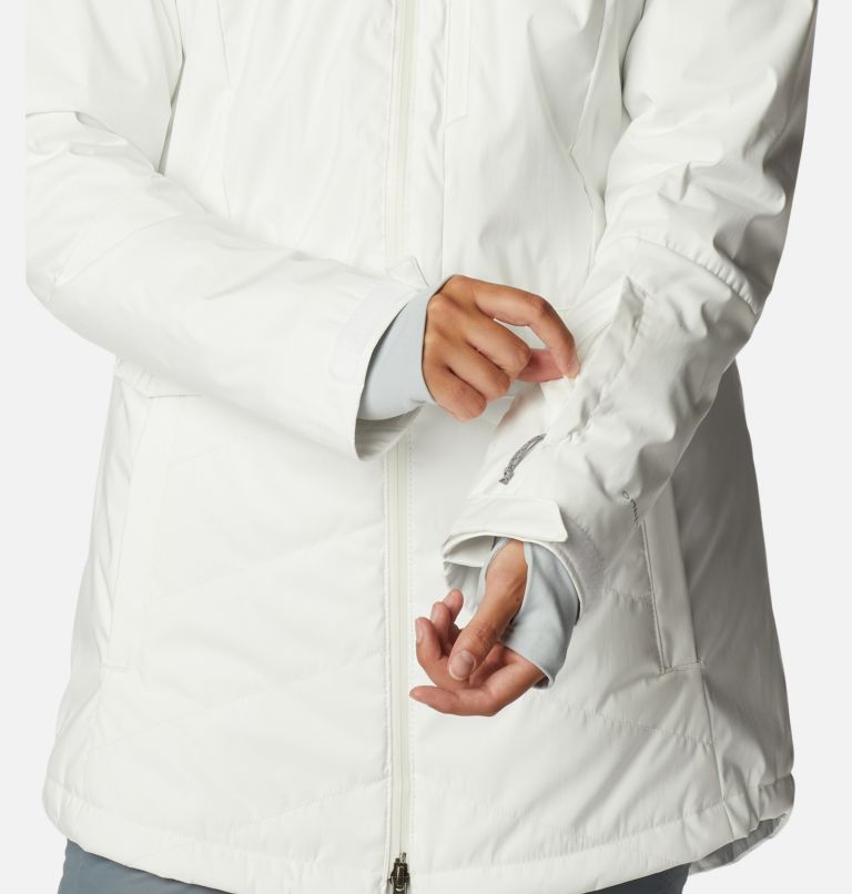 Women's Mount Bindo II Omni-Heat Infinity Insulated Jacket, Color: White Sheen, image 10