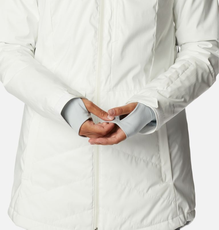 Thumbnail: Women's Mount Bindo II Omni-Heat Infinity Insulated Jacket, Color: White Sheen, image 11