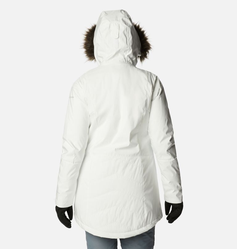 Women's Mount Bindo II Omni-Heat Infinity Insulated Jacket, Color: White Sheen, image 2